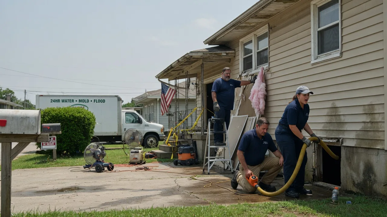 Water Damage Repair in Purcell, OK near me